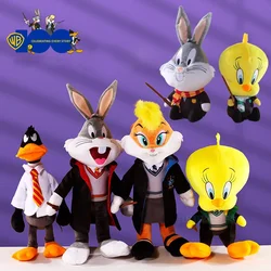 Warner 100th Anniversary Cosplay Harry Potter Cute Looney Tunes Plush Toy Bugs Bunny Treety Stuffed Animal Dolls
