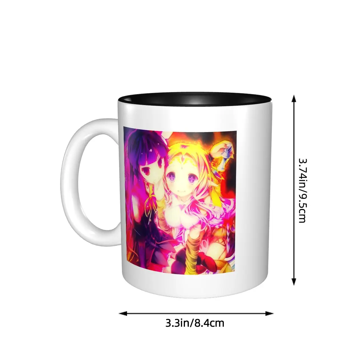 Dreamlike Charm Of Feel Nirvalen No Game No Life Anime Girl Mug Ceramic Coffee Cups Tea Mugs Milk Cup Drinkware Gift for Friend