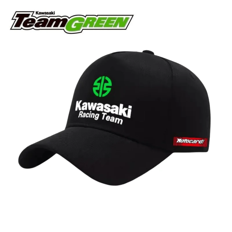 Kawasaki Fashion Letter Embroidery Baseball Caps Spring and Autumn Outdoor Adjustable Casual Hats Sunscreen Hat