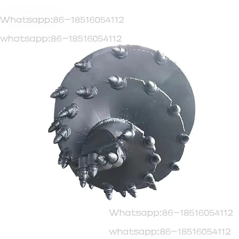 

Bored Pile Construction Double Start Single Spiral Conical Auger with Bullet Teeth Rock Drill for Rotary Drilling Rigs