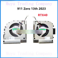 New Original laptop CPU/GPU cooling fan for thanderobot tr 911 zero 13th 2023 RTX 40 mg75091v1-c240-s9a