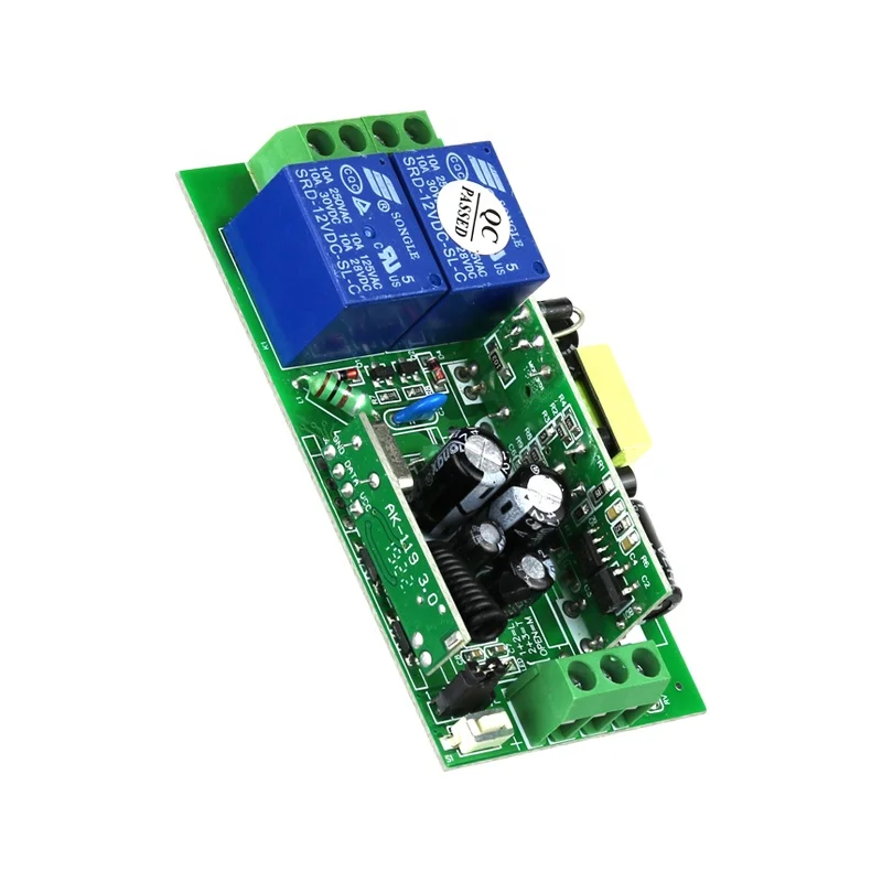 مفتاح تحكم لاسلكي عالمي عن بعد ، باب مرآب كهربائي ، تعلم ، قناتان ، ، ، من من من من من MHz ، ، AC85 ~ #2