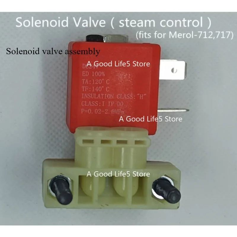 

Apply To Merol/Food Magician Coffee Machine Accessories/Solenoid Valve/Steam Valve/Water Pump/Flow Meter/Two-way
