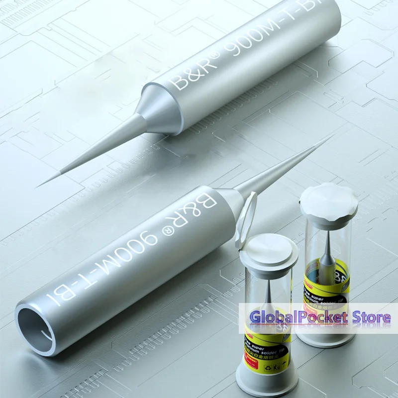 Precision Soldering Iron Tips 0.1mm Ultra Thin 900M-T-BI/BS Fly Line Welding Tip Solder Iron Sting High-speed Heat Transfer