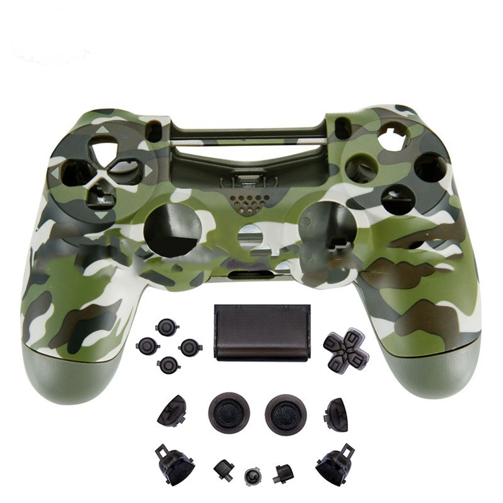 Full set Housing Shell with Buttons Mod Kit For PS4 PRO Controller JDM-040 Cover Case DIY Faceplate Decoration Repair Parts