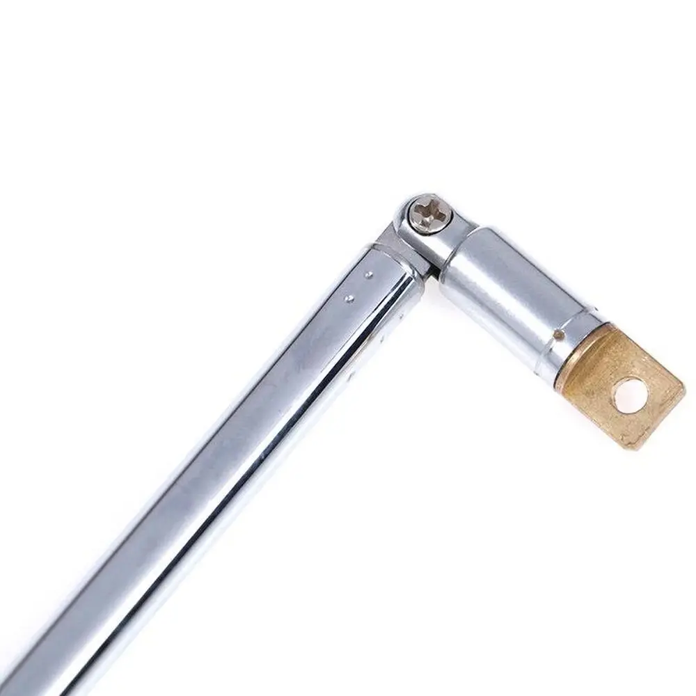 1Pcs 7104 7120 Telescopic Antenna 7 Sections Rotatable Antenna Rod Full Frequency Metal Radio TV Antenna