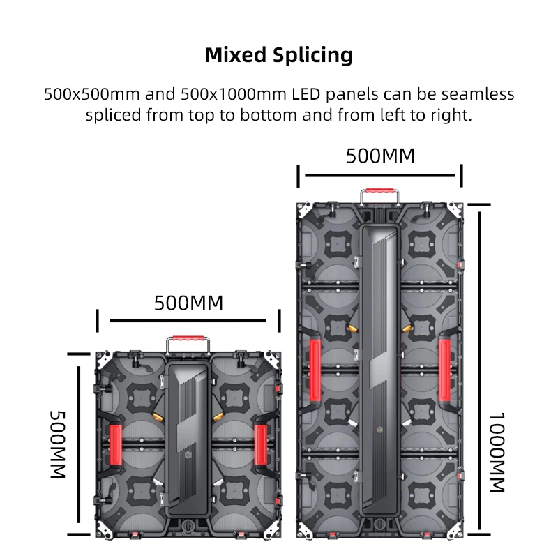 شاشة LED رائجة البيع شاشة مقاومة للماء بالألوان الكاملة P3.91 تعرض جدار الفيديو الخارجي شاشة تأجير الحفلات