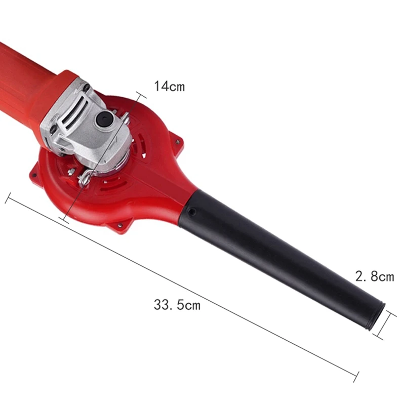 Angle Grinder Refit Blower Refit Easy To Install Blower Hair Dryer Modification Head Set