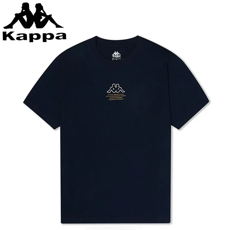 Kappa Retro Short-sleeved Women's 2024 New Summer Clothing Sports Leisure T-shirt Letter Men's Trendy Y2k T-shirts Luxury Brand