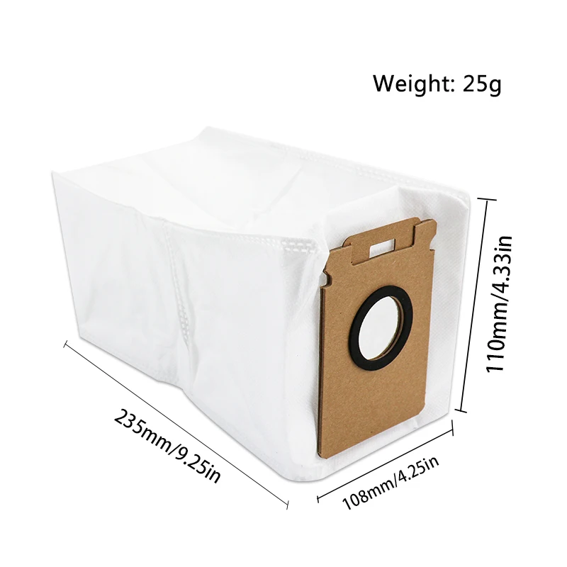 Запасные части для автоматического мешка для пыли для Roborock, аксессуары для дома, мешки для пыли H50 Ultra, ручной беспроводной пылесос