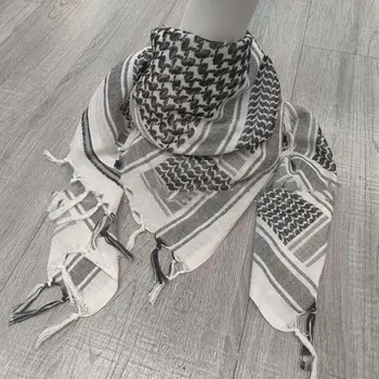 阿拉伯頭巾(Shemagh Keffiyeh)巴勒斯坦圍巾 男女通用披肩圍巾 H7EF 10 最佳銷售 寶仕迪絲巾 - №6