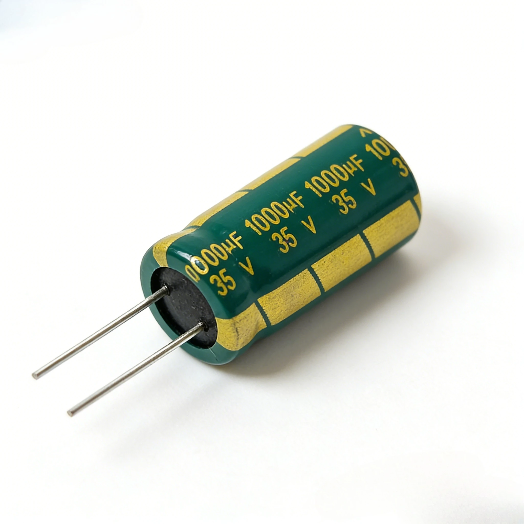10PCS Low ESR/Impedance high frequency 35v 1000UF aluminum electrolytic capacitor size 10*20mm 1000UF35V 20%