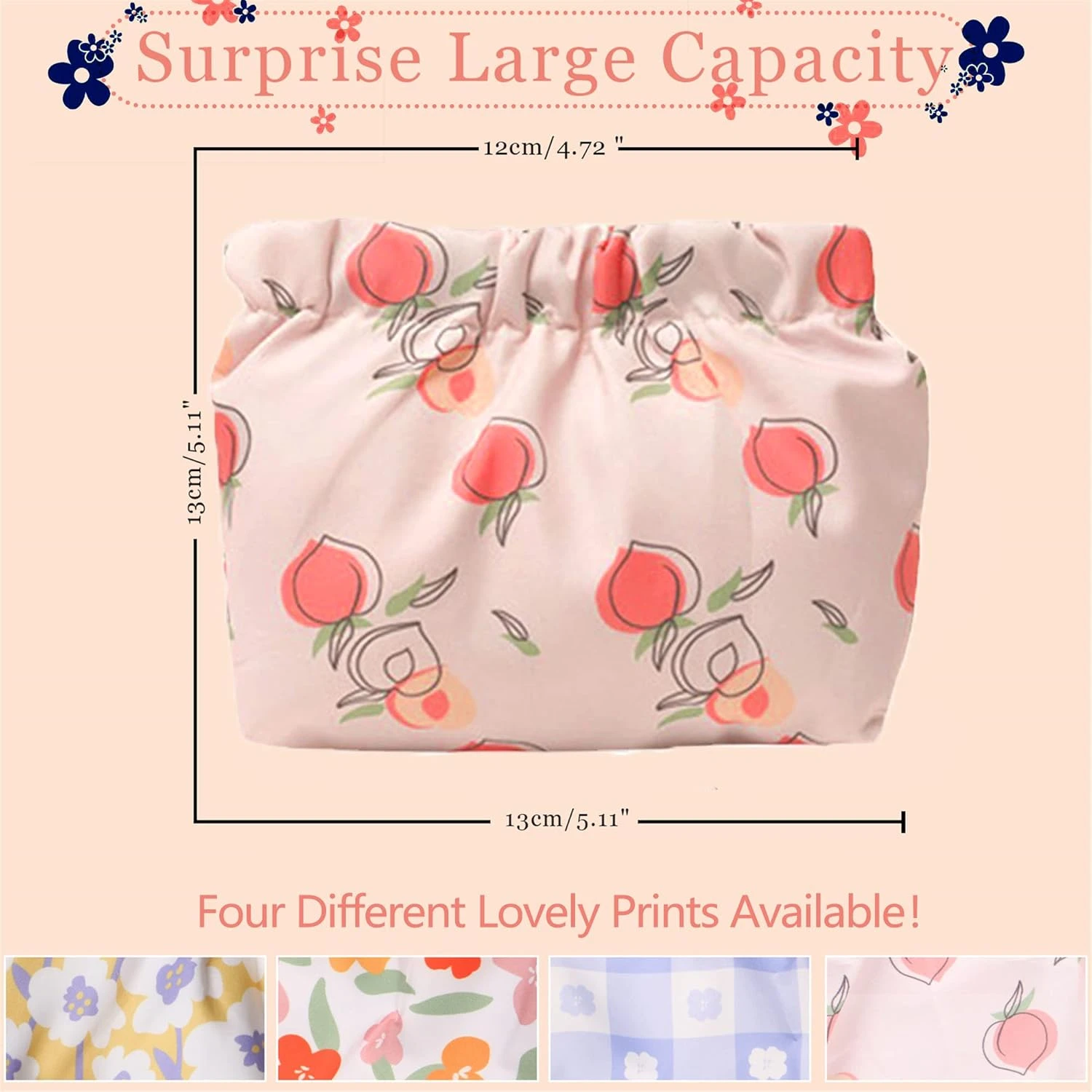 Multifunctional Storage Bag Double Zipper Large Capacity Storage Arrangement Makeup Toiletries Large Classification Bag