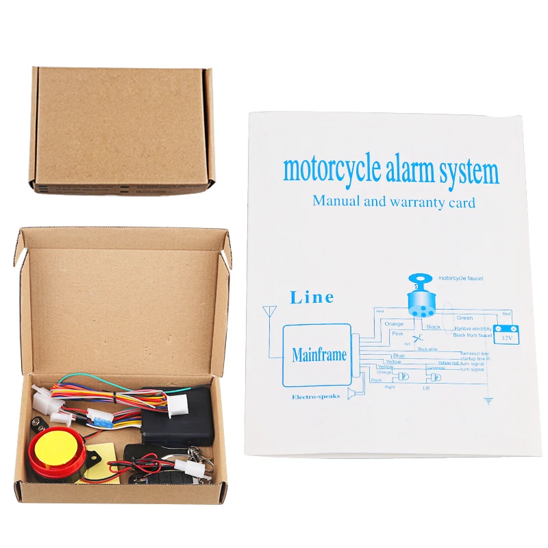 

Herorider, новинка, 12 В, мотоциклетная сигнализация, противоугонный звуковой сигнал, скутер, охранная сигнализация, дистанционное управление, запуск двигателя, вход без ключа