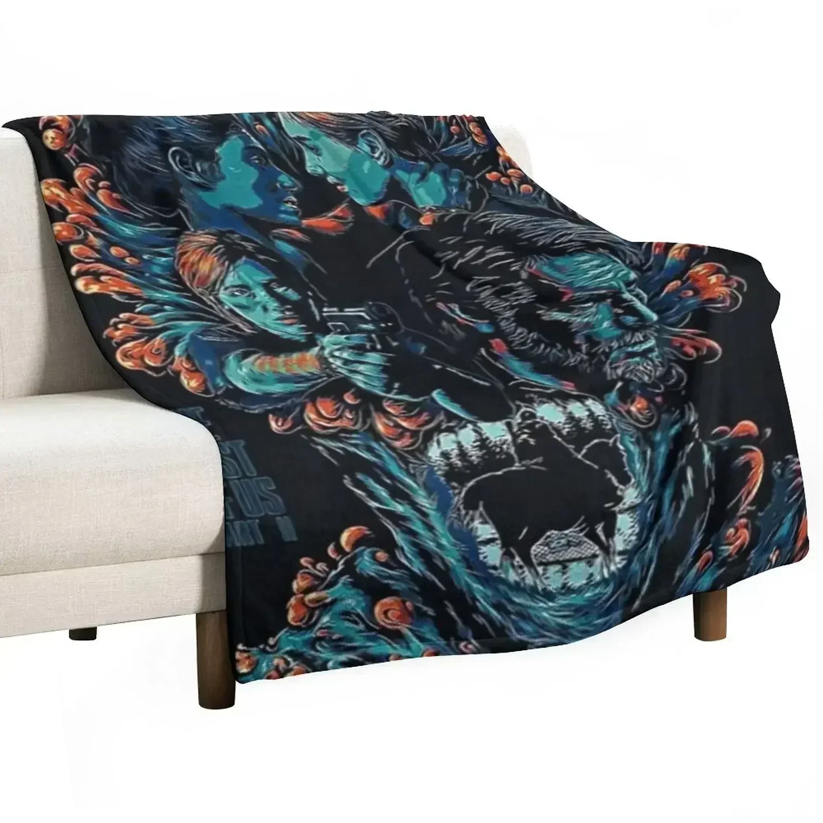 

Last Of Us Throw Blanket Decorative Beds Thins Blankets