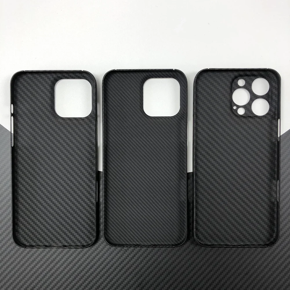 Phone black case for Apple iPhone 16 Pro Max 16pm Kevlar case Carbon Aramid Fiber case 1500D Lightweight 600D ip16pm 01-04