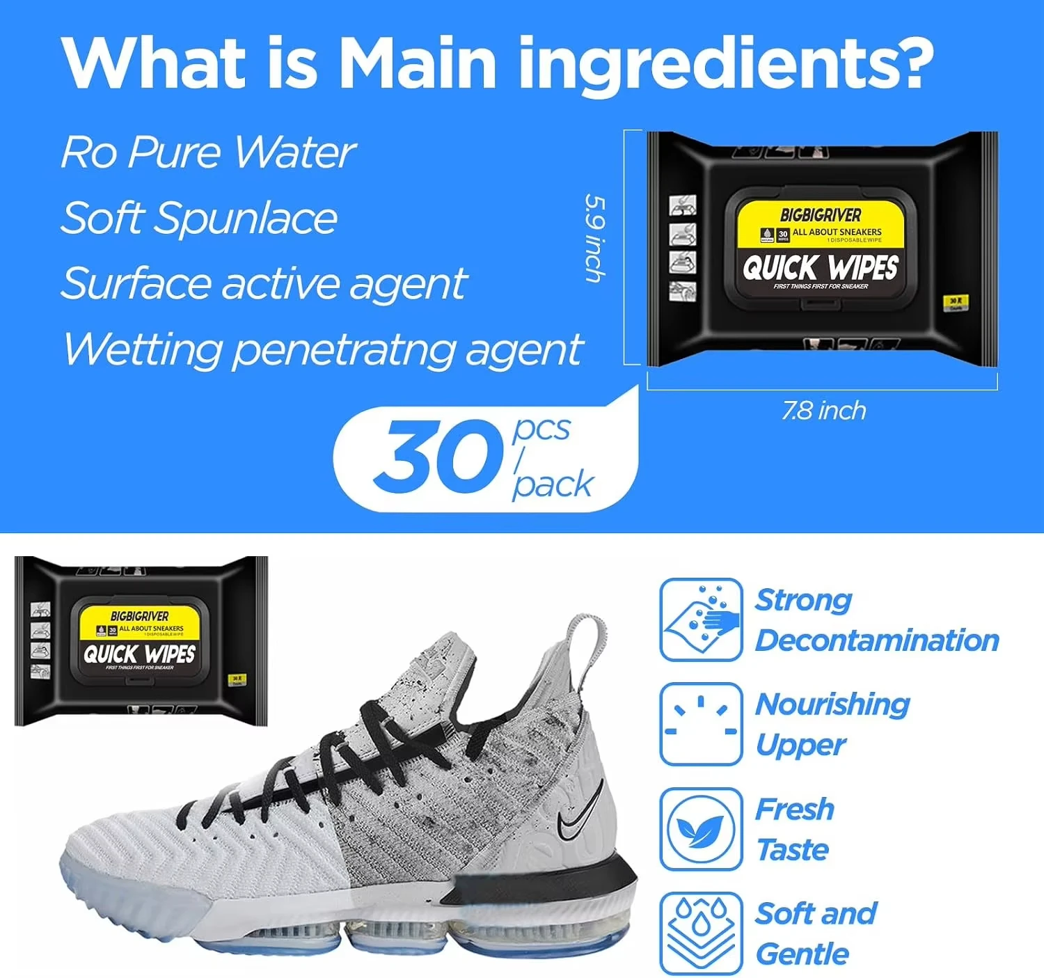 Wegwerp schoenreinigingsdoekje - Sneaker Care White recensie en prijs