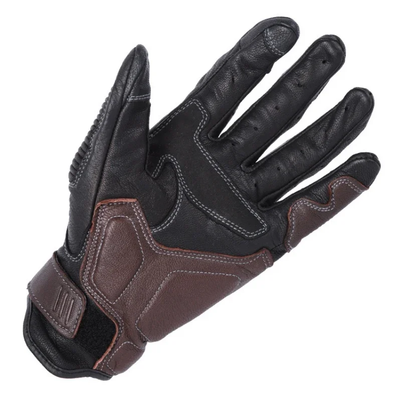 Motorcycle Gloves Rider Riding Motorcycle Sheepskin Riding Gloves Motorcycle Off-road Hand Protection Gear