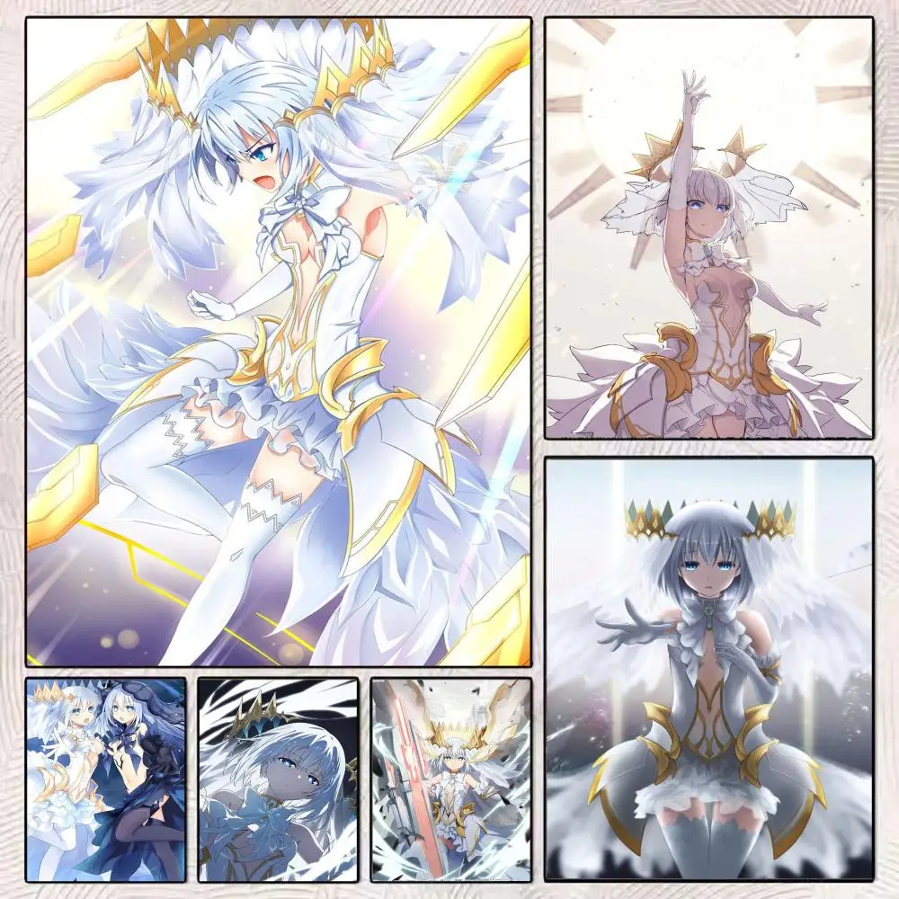 

D-DATE A LIVE O-Origami Tobiichi Poster Home Living Bed Room Bar Hallway Sticky Wall Art Printing Waterproof Aesthetic Decor