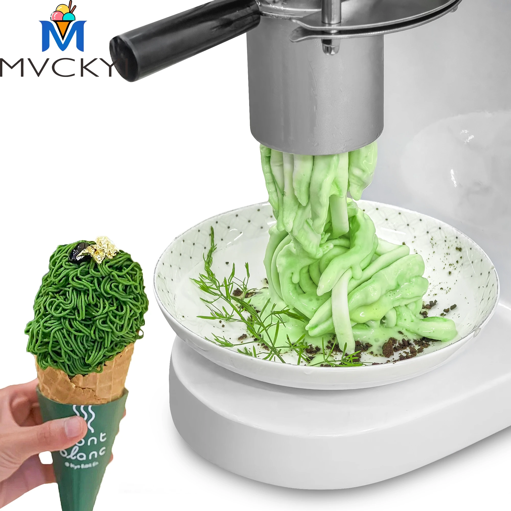 Mvckyi Economic and Efficient ice cream machine italian