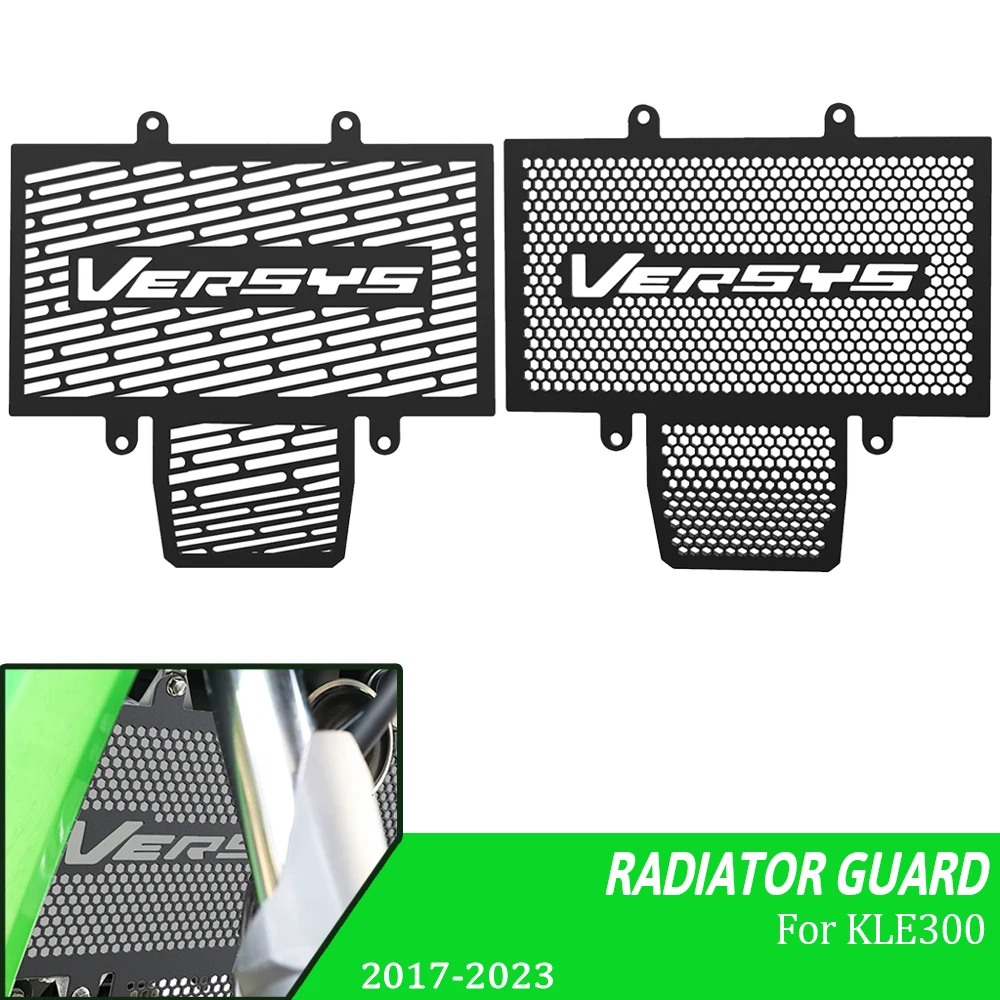 

Motorcycle Radiator Grille Cover Guard Protection Protector Grill FOR KAWASAKI Versys-X 300 VERSYS-X300 Versys KLE300 2017-2023