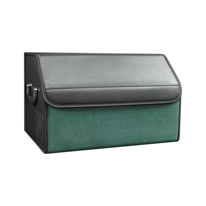 Collapsible Car Trunk Organizer Box Portable Vehicle Rear Storage Container For Daily Car Use