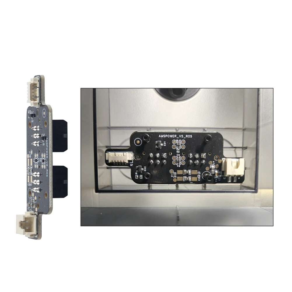 BISMZ لمختبر بامبو AMS لوحة الطاقة متعدد الألوان لوح مهايئ الطاقة AMSPOWER V5-R05 للطابعات ثلاثية الأبعاد