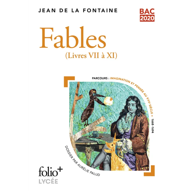 

BAC 2020 Фантасти Jean De La Fontaine FOLIO 9782072858932 Книга