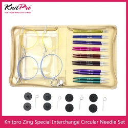 Knitpro Zing Special (9.5cm) Set di ferri da maglia circolari intercambiabili spedizione gratuita