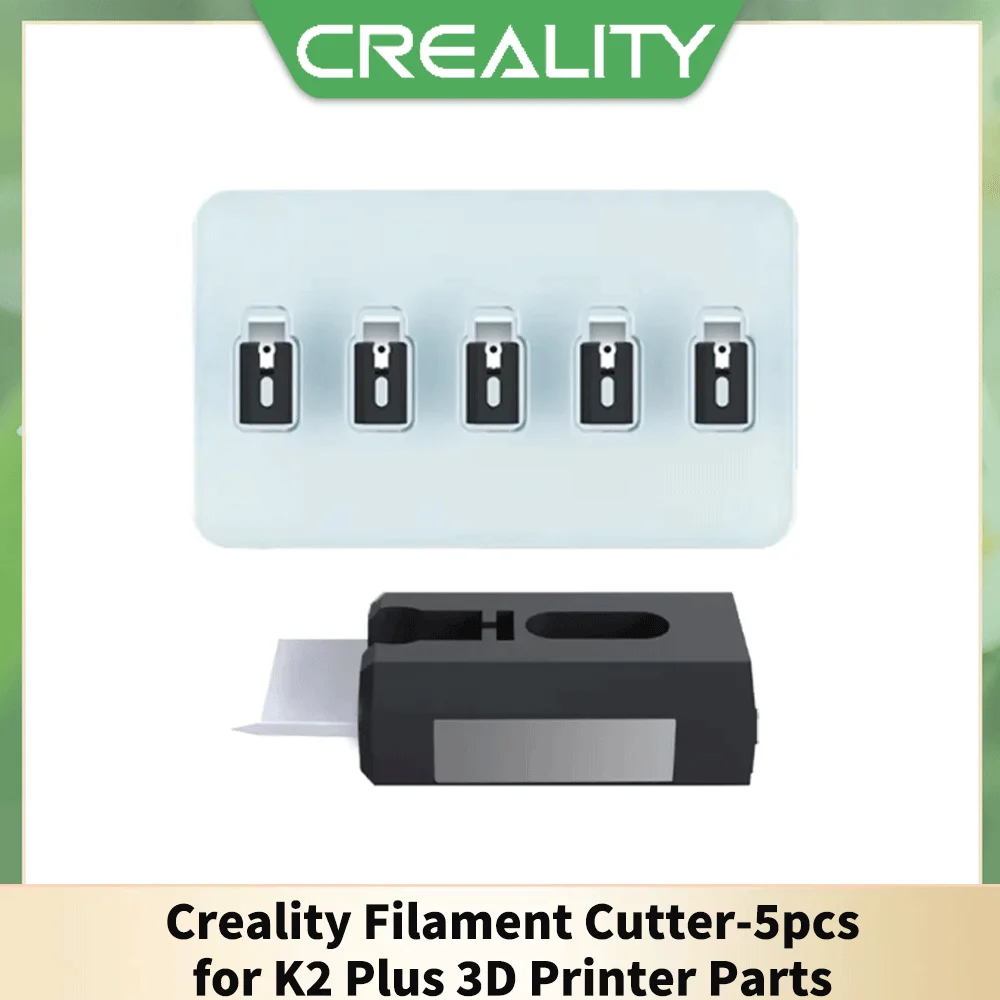 

Creality K2 Plus Filament Cutter-5Pcs Fast Cut-off High Durability Quick Replacement for K2 Plus 3D Printer Parts