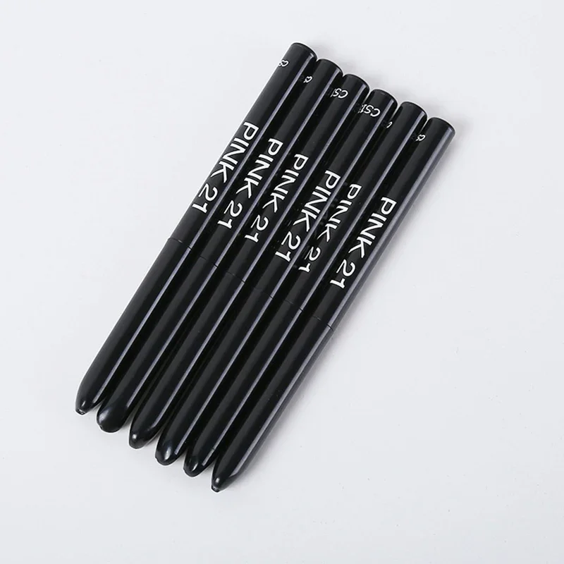 Eyeliner noir imperméable à l'eau et à la sueur, longue durée, ne tache pas facilement, crayon pour les yeux, doux pour les yeux, maquillage coréen, cosmétiques