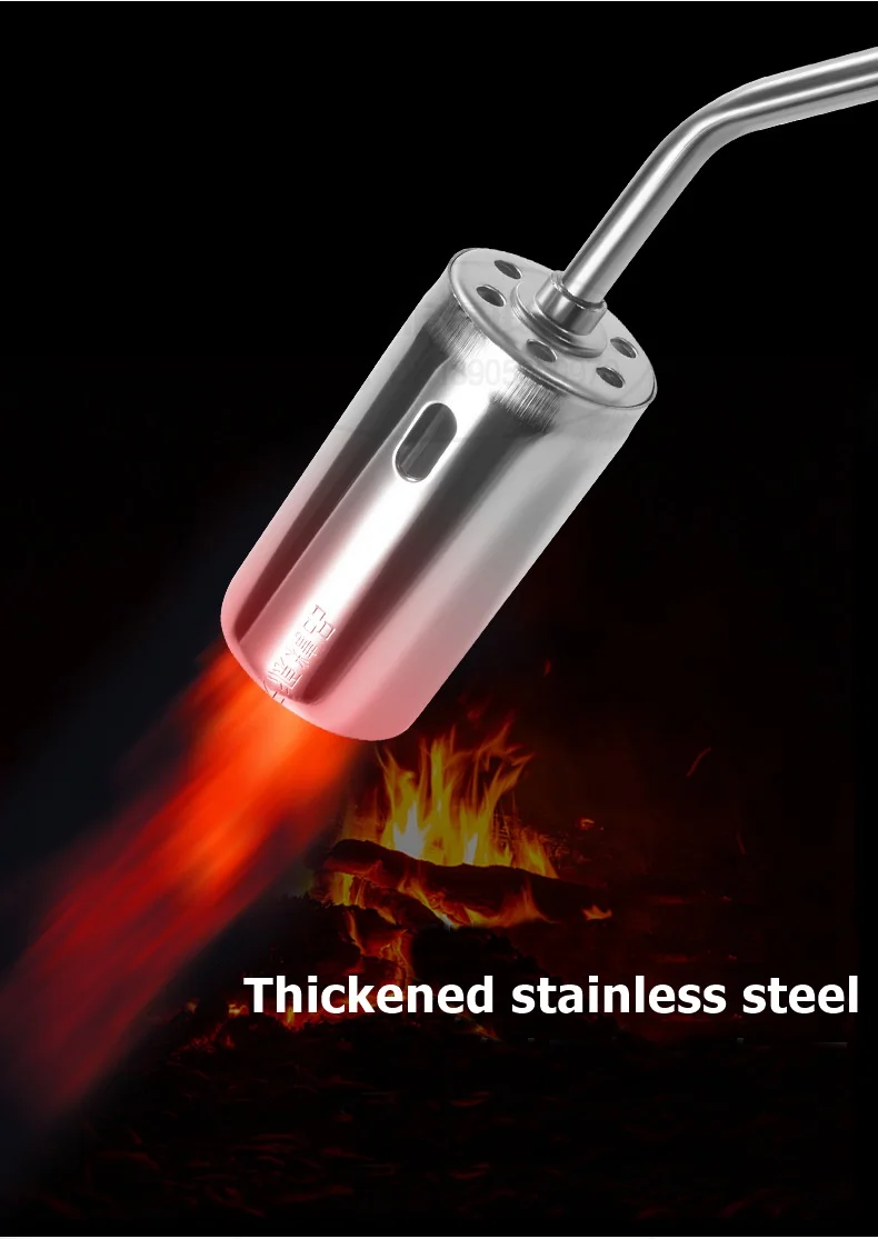 Используйте бытовой пистолет-распылитель для сжигания свиных волос, пистолет для сжигания травы, пропановый огнемет, горящее электрозажигание, гидроизоляция.