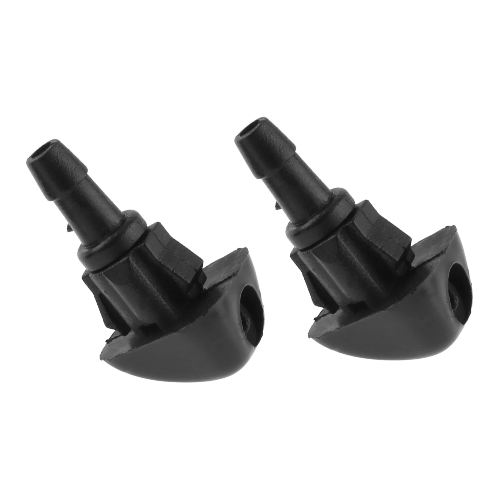 10Pcs Plastic Car Front Windshield Wiper Washer Nozzle Water Spray Jet For Honda Accord VII Civic CR-V HR-V Jazz Fit City Black