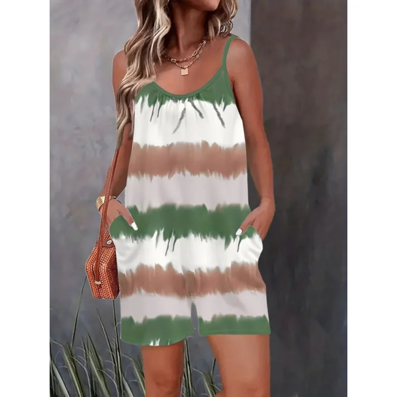 

Новый повседневный свободный комбинезон высокого качества в европейском и американском стиле