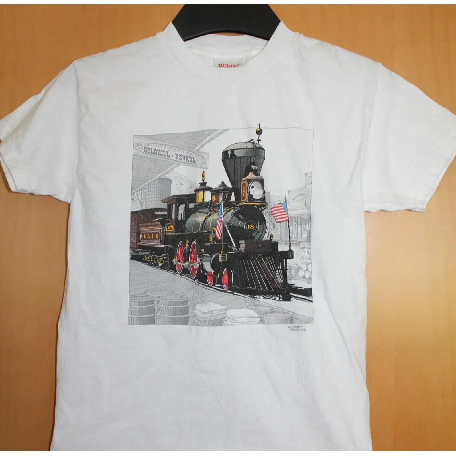 Kinder Jugend T Shirt Virginia City amp Truckee RR Dampflokomotive Neu vintage Washed Unisex designer clothes Breathable Casual