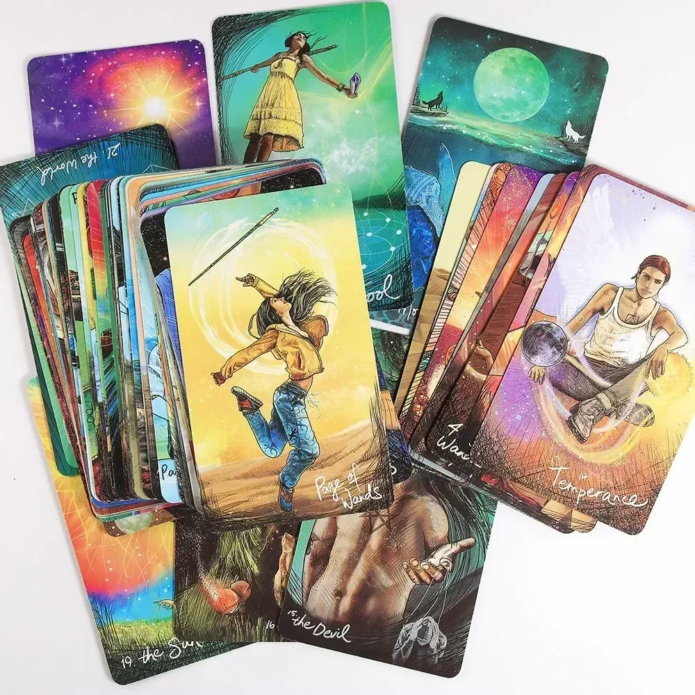 High-Quality Tin Box Packing The Light Seers Tarot Card And Adventur Time Tarot Fate Divination Family Party Tarot Card Options