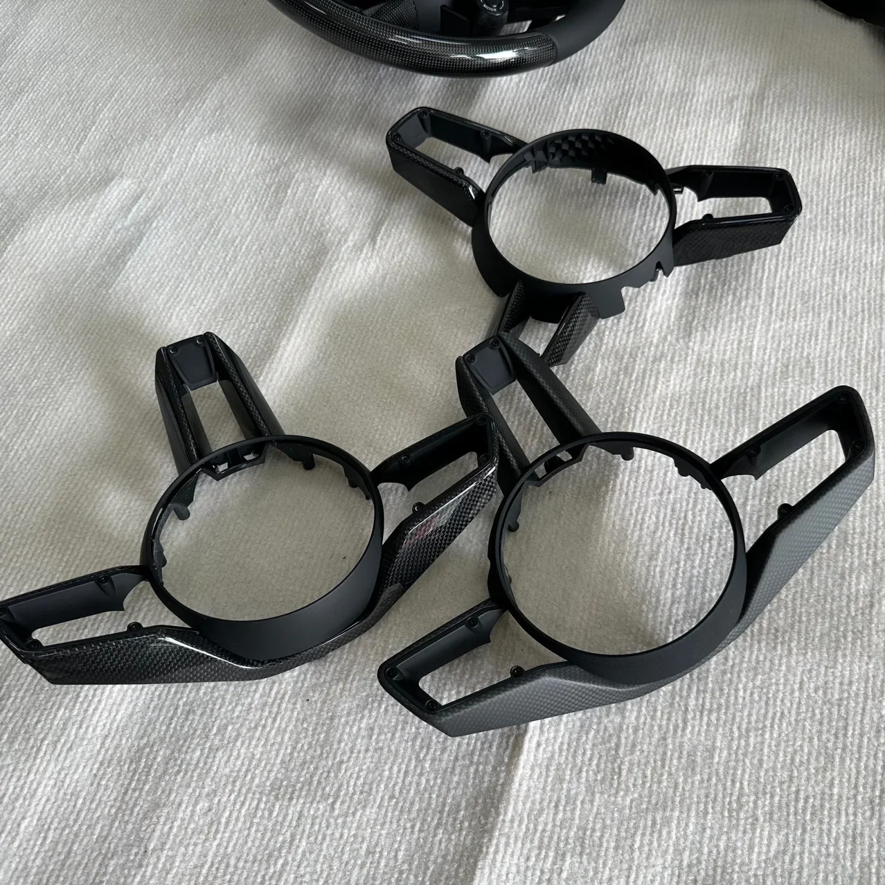 포르쉐 타이칸992 971 파나메라 카이엔 RS GT용 카본 스티어링 휠