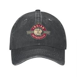 Black Friday Indian Vintage Motorcycles Baseball Caps Retro Distressed Denim Racing Headwear Unisex Outdoor Activities Caps Hat