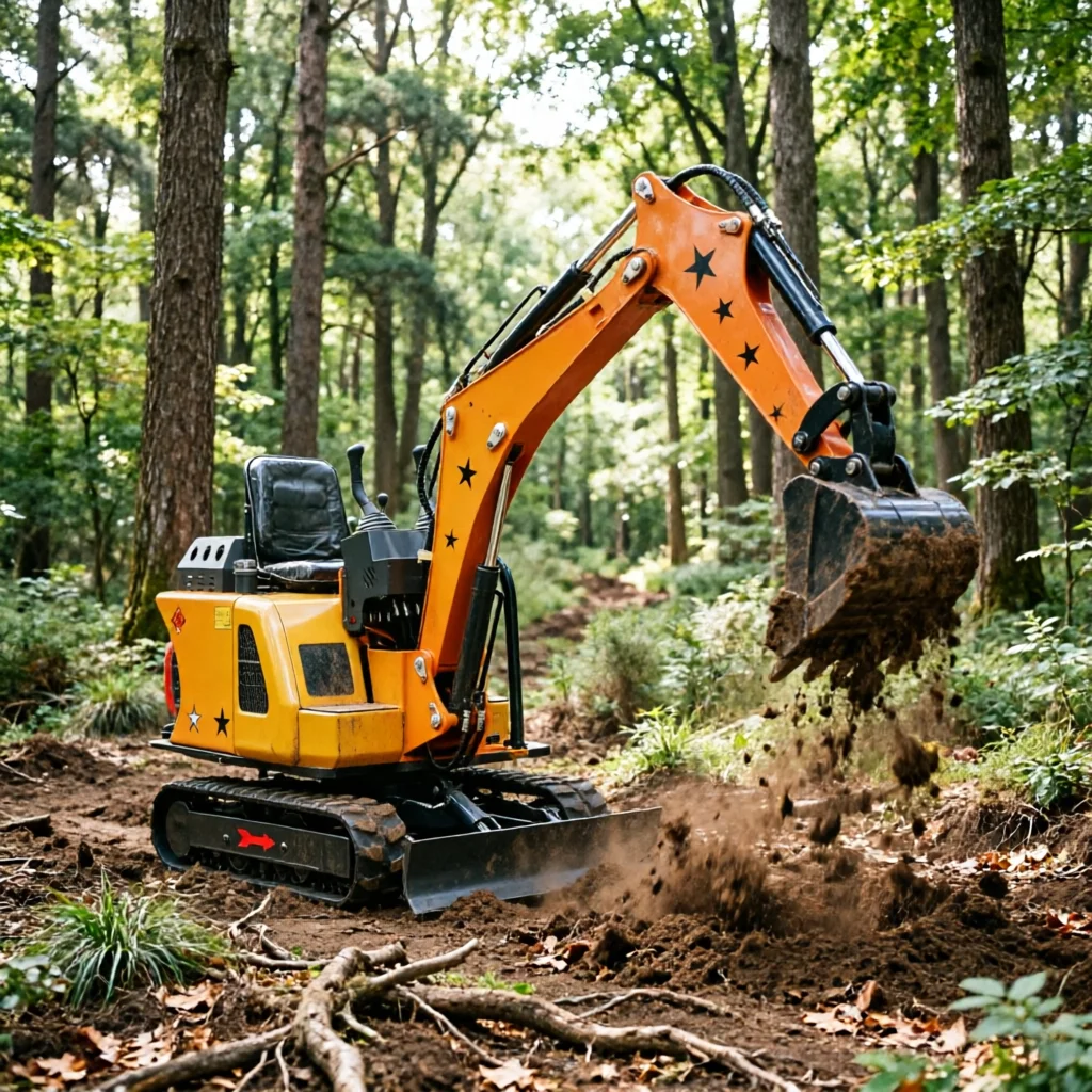 08/1.0Ton Mini Excavator Digger Construction Equipment For Agricultural Bager 08T Manufacturer Direct