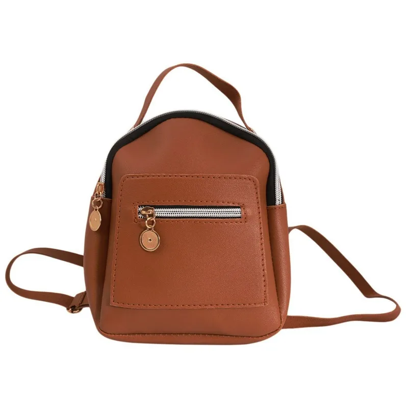 Forever Young Designer Women Backpack Mini Soft Touch Leather Small Backpack Female Fashion Ladies Bagpack Satchel Shoulder Bag