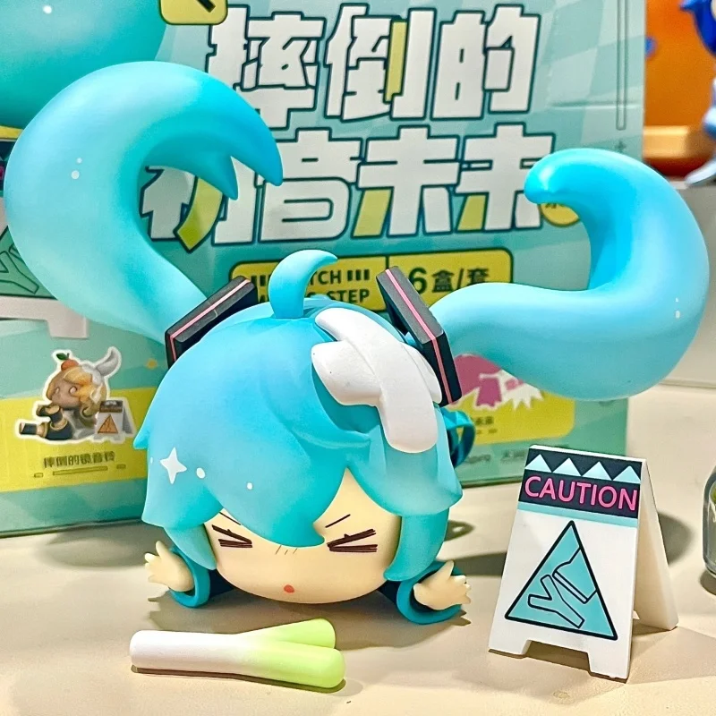 Genuine  Hatsune Miku Mysterious Box Vocaloid Anime Model Girls Fufu Figure Doll Ornaments Action Figurines Miku Blind Box Gifts