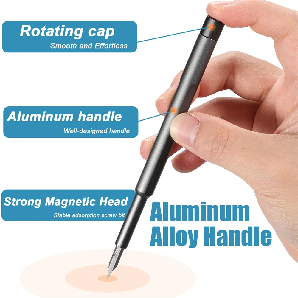 63 In 1 Precision Screwdriver Set Magnetic Screw Driver Bits