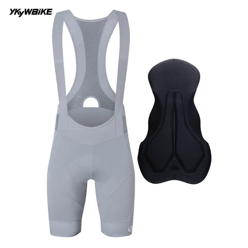 YKYWBIKE Men's Cycling Bib Shorts Road Bike Bibs Bicycle Tights Cycling MTB Bib Pants  with 6 Hours Padded Belgium Padding - Image 8