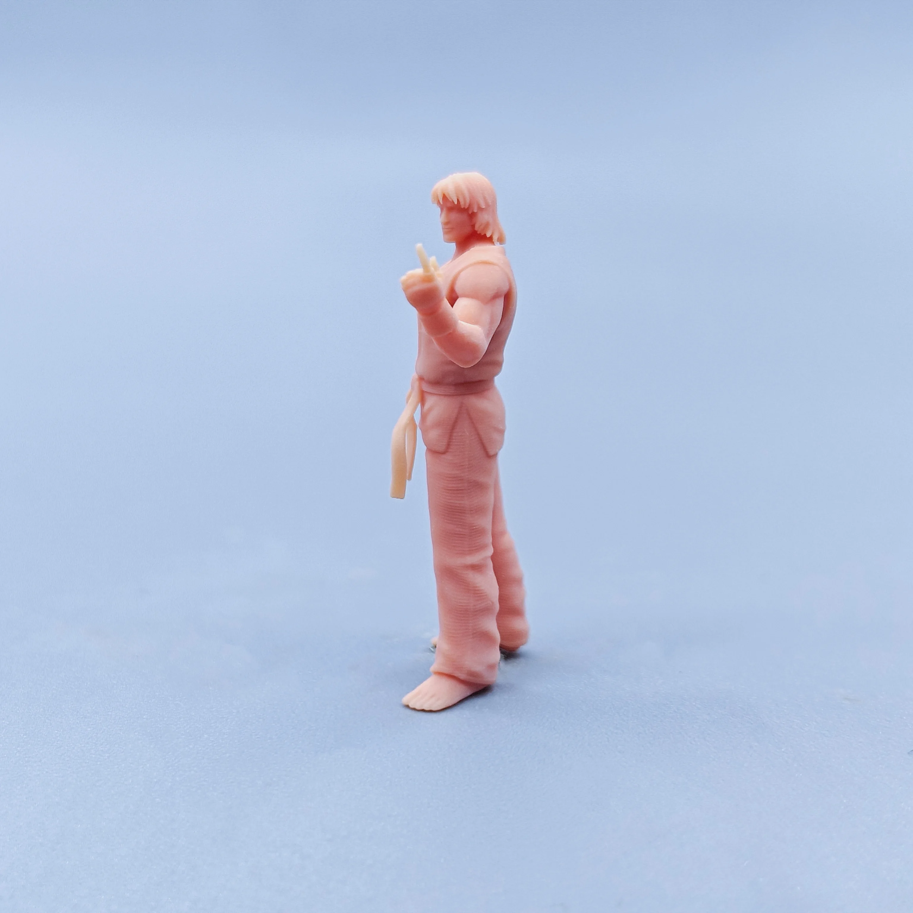 1/64 1/43 Figurines Scale Model Resin The Boxing Champion Ken  Hands on His Waist Uncolored Miniatures Diorama Hand-painted D324