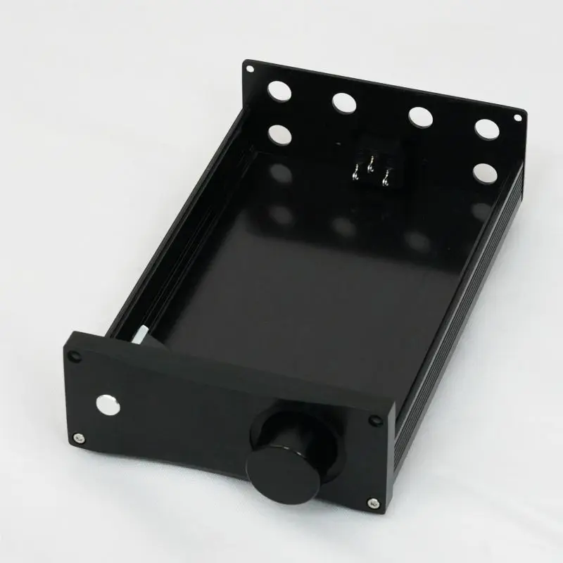 BZ1305 chasis amplificador totalmente de aluminio DIY Audio caja de preamplificador doméstico Mini Amp Case
