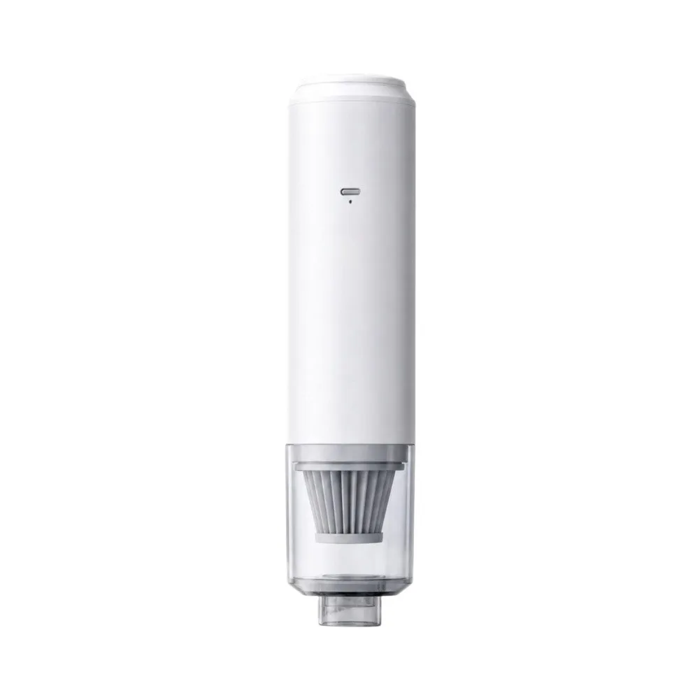 Cordless 2-in-1 Portable Vacuum for Home Car Use with LED Illumination and Brush Crevice Tools for Thorough Cleaning