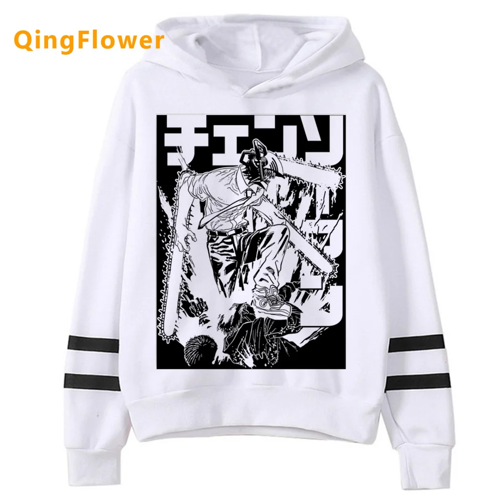 Makima hoodies women vintage graphic Winter  gothic clothes female 90s clothing