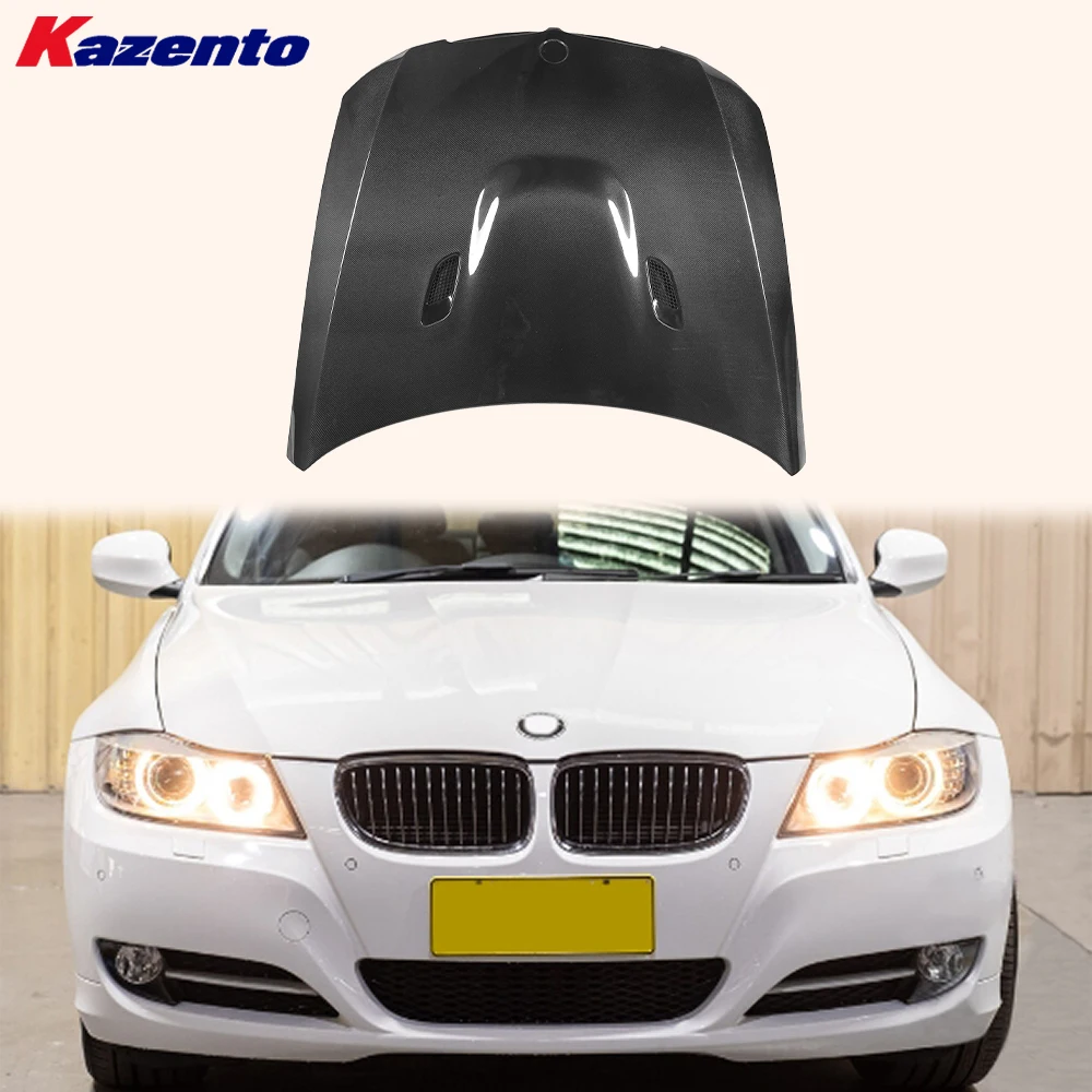 

Для BMW 3 серии E90 2009-2012 седан из углеродного волокна типа M передний вентилируемый охлаждающий капот