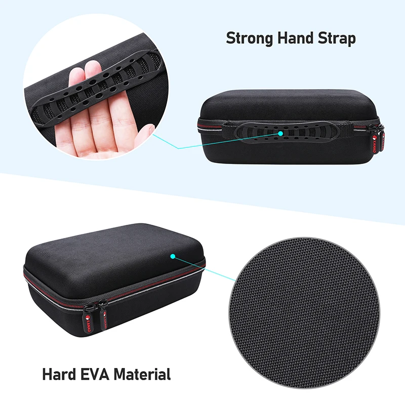 XANAD EVA Hard Case for GoPro HERO 11/10/9/8/7/6/5/Hero 2018 or GoPro MAX Waterproof Digital Action Camera Storage Bag