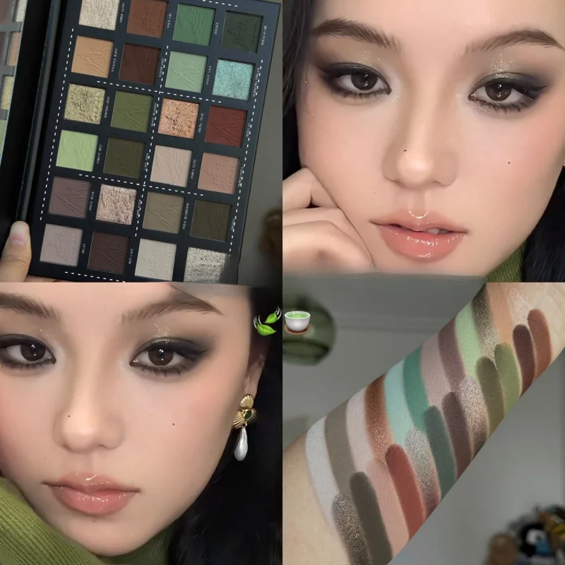 

Высококачественная палетка теней для век HERORANGE Warm Brown, 24 цвета: матовые, перламутровые, с мелким шиммером, землистые оттенки.